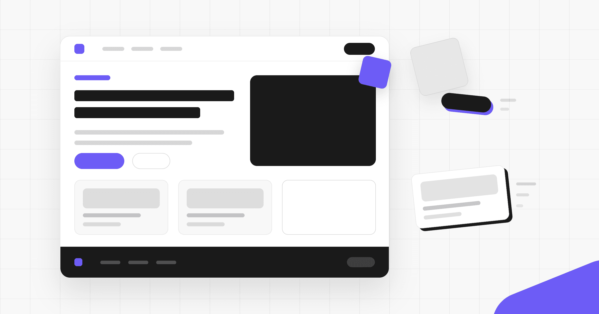 Ceros blog hero image: How to build a landing page in Flex using the components library