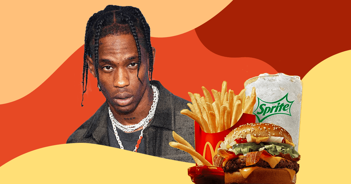 Travis Scott & McDonald's Formula for Combo Meal Gold - Ceros Originals