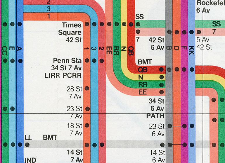 Graphic Design Legend Massimo Vignelli S Nyc Subway Design